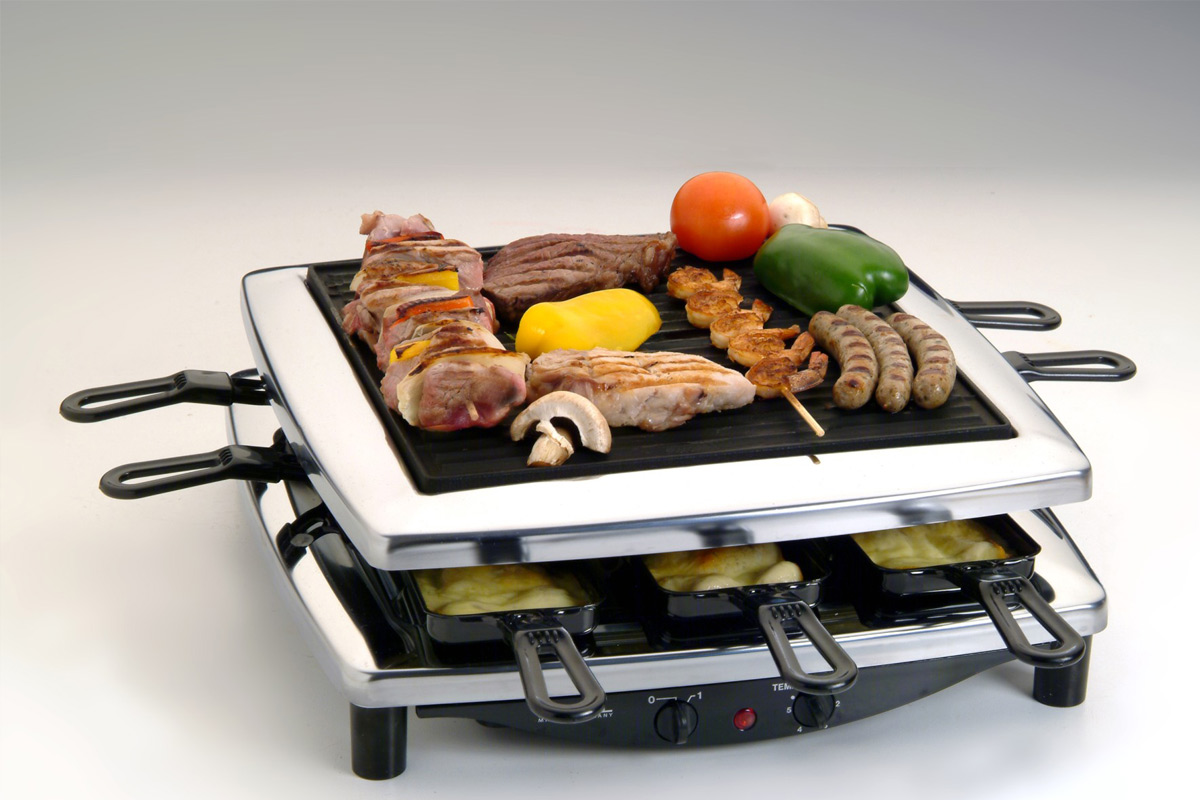 Раклетница Steba RC 3 Plus Chrome