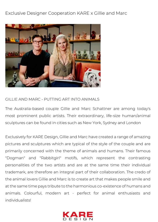 Фигурка KARE Deko Figur Gangster Dog Black 38090