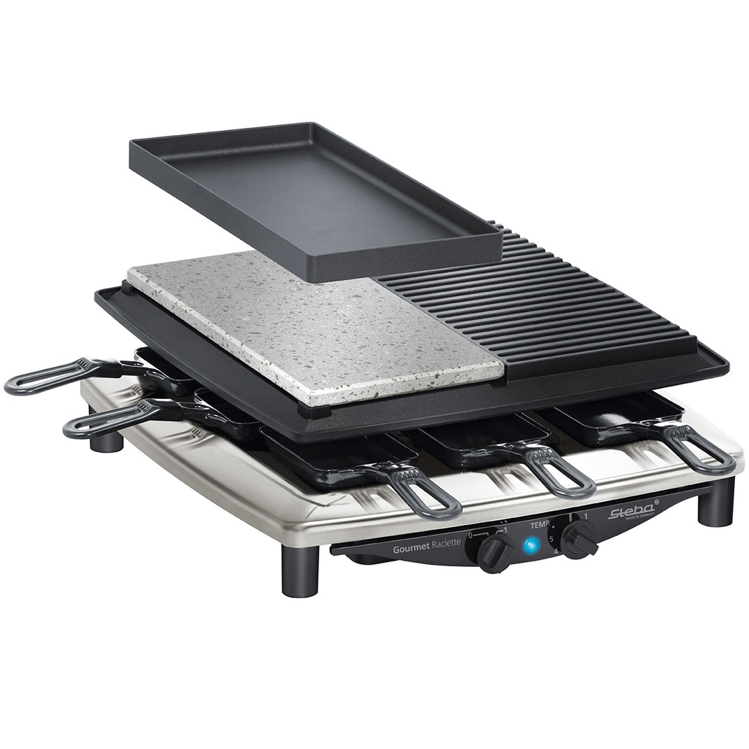Раклетница Steba RC 4 Plus Deluxe Chrome