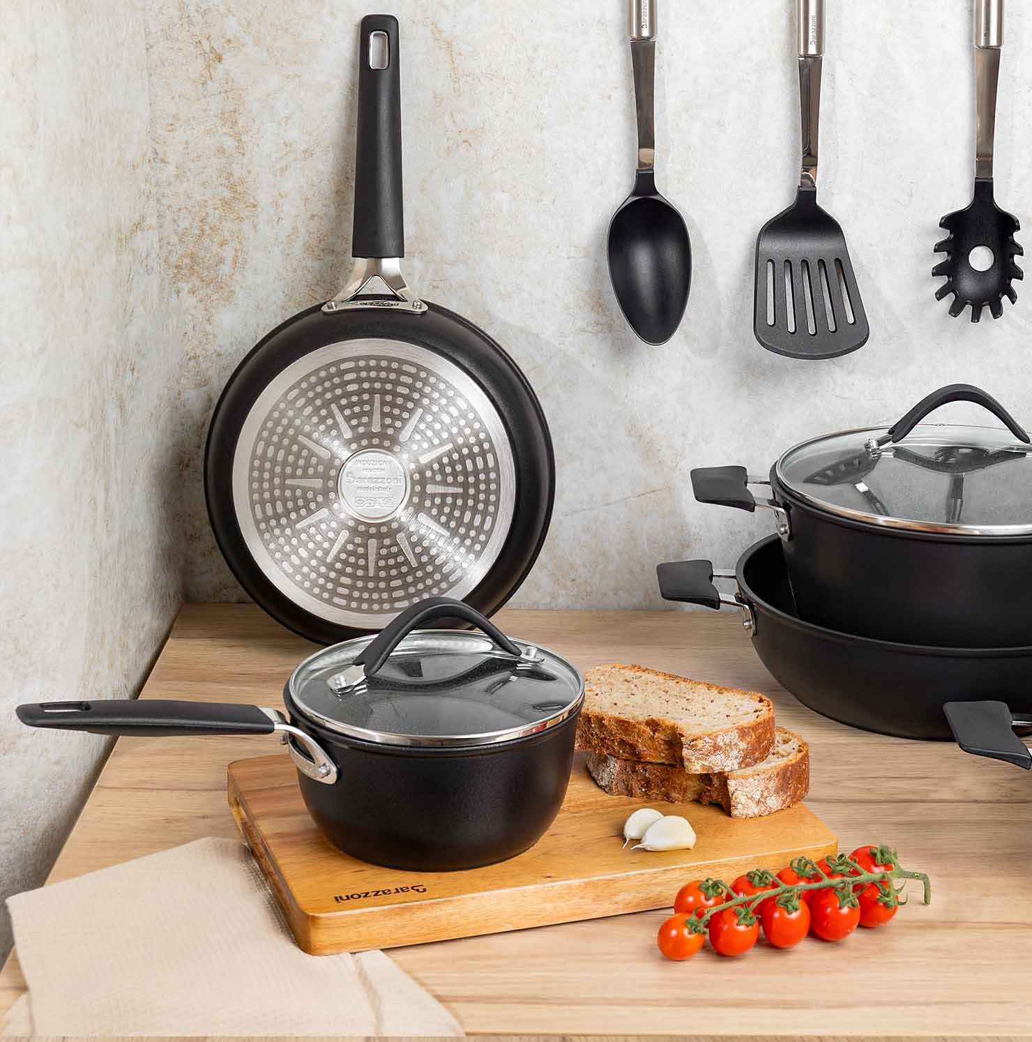 Сотейник с крышкой Barazzoni 33 Carati Aluminium 85510402897