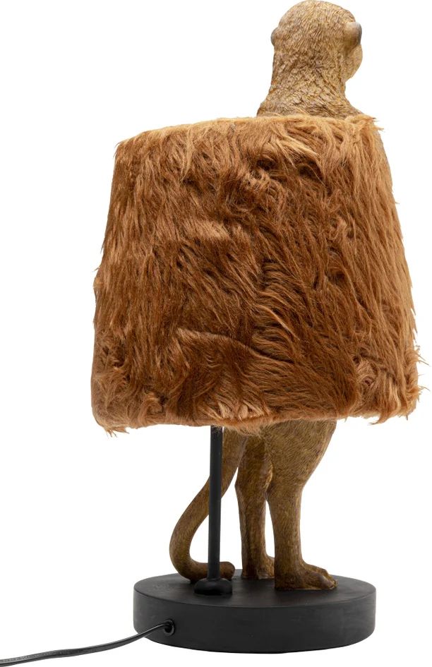 Настольная лампа KARE Tischleuchte Animal Meerkat Fur 56772