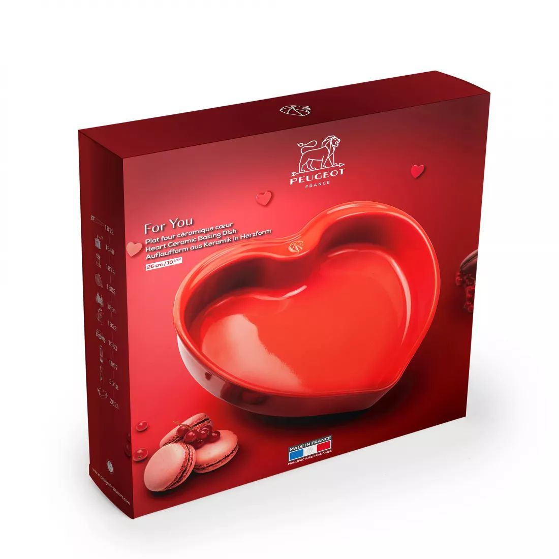 Форма для выпечки Peugeot Heart 61586