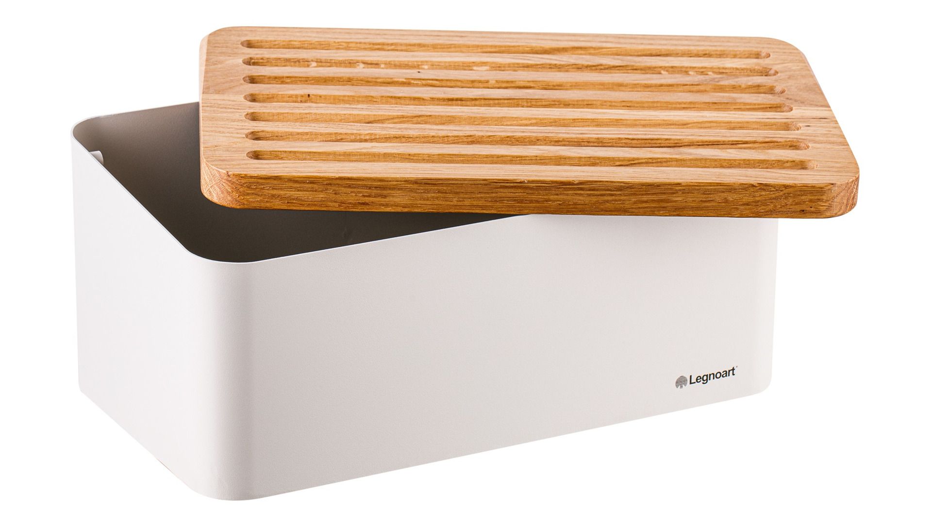 Хлебница Legnoart Crispy White BB-80W
