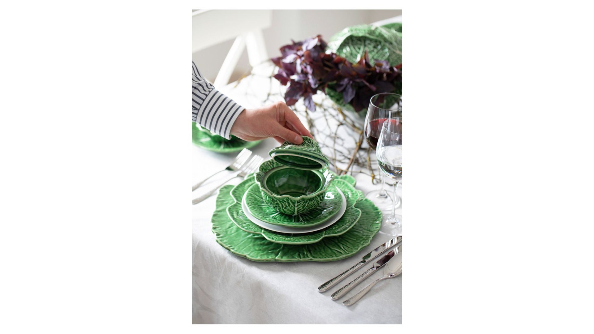 Бульонница Bordallo Pinheiro Cabbage Tureen 65007020