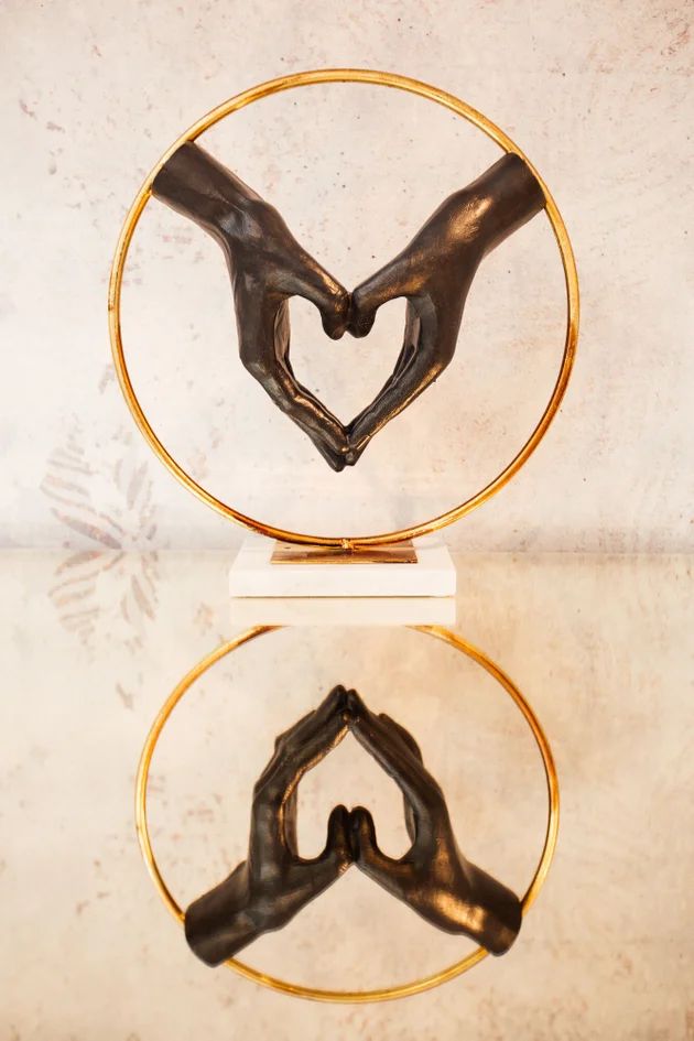 Фигурка KARE Deko Objekt Elements Heart Hand 60843