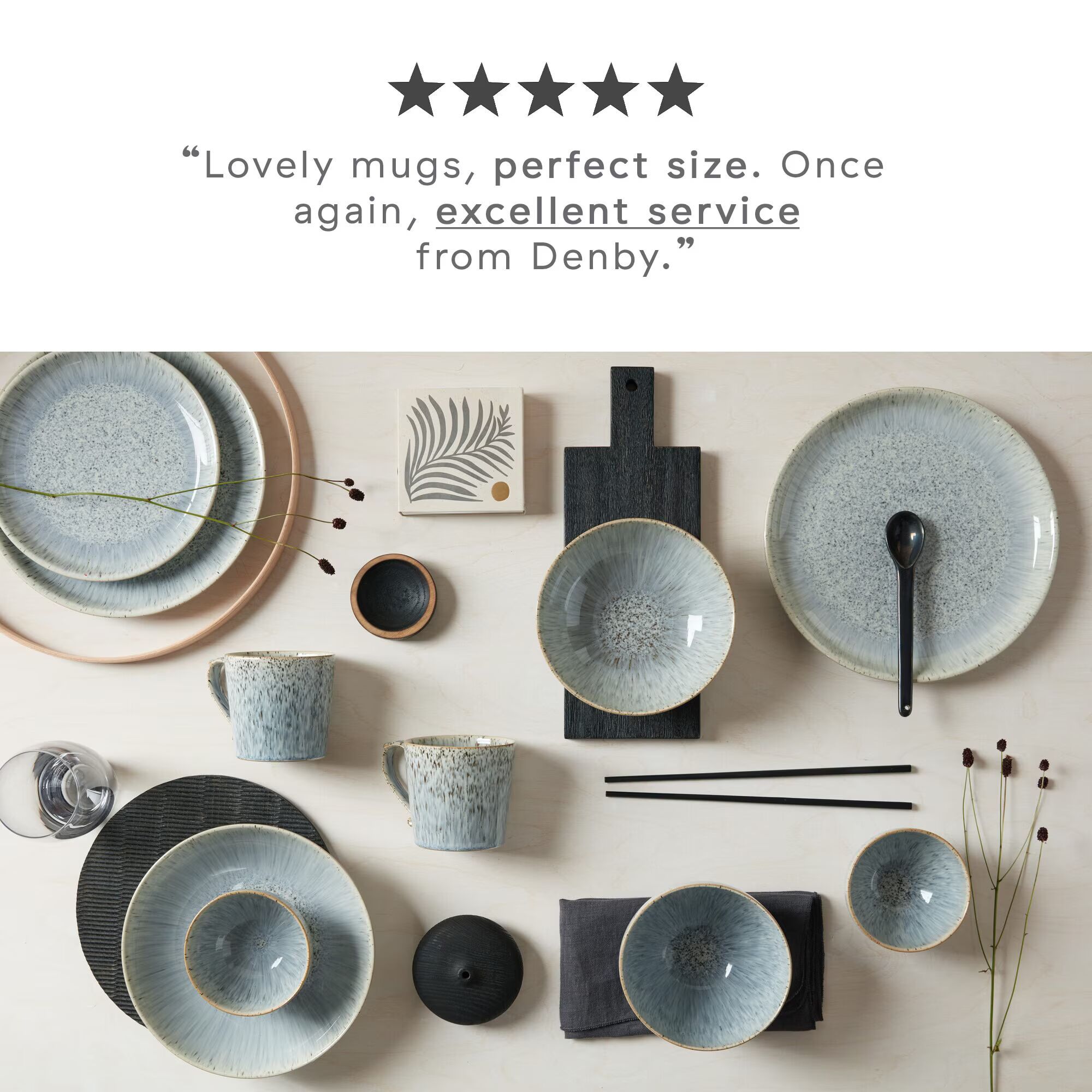 Кружка Denby Halo Speckle Mug 199010111