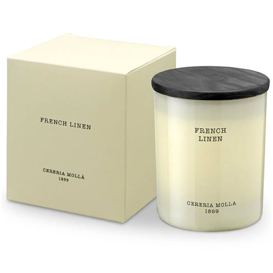 Ароматическая свеча Cerería Mollá 1899 Boutique French Linen XL Scented Candle 6632