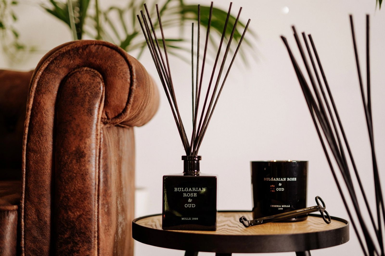 Ароматический диффузор Cerería Mollá 1899 Boutique Bulgarian Rose & Oud Mikado Air Freshener M7725