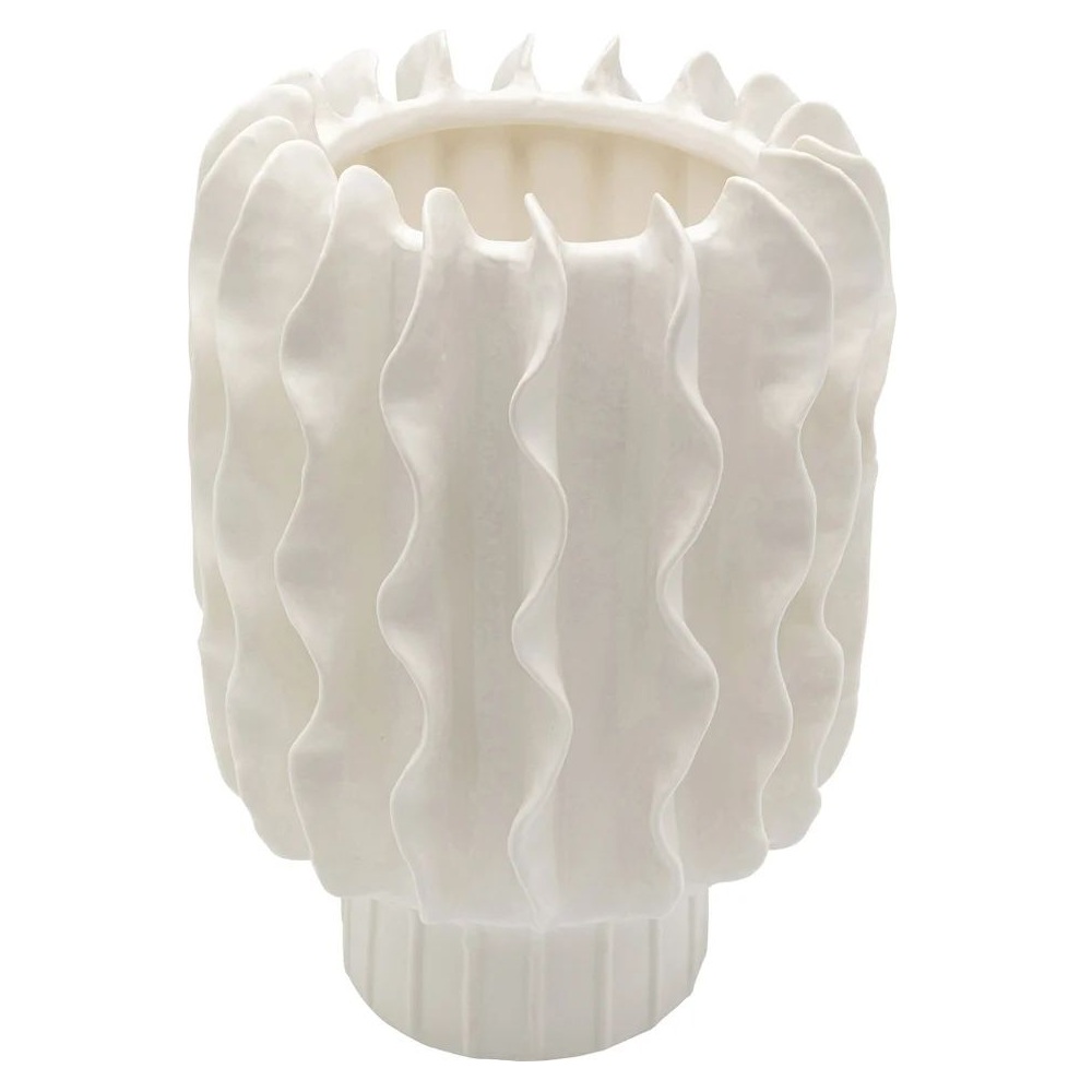 Ваза KARE Vase Viento Weiß 56718