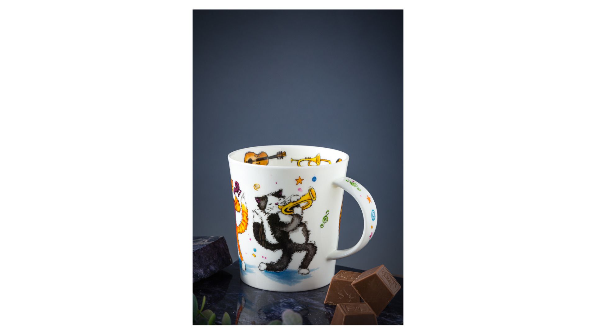 Кружка Dunoon Lomond Musical Cats Mug 78587262