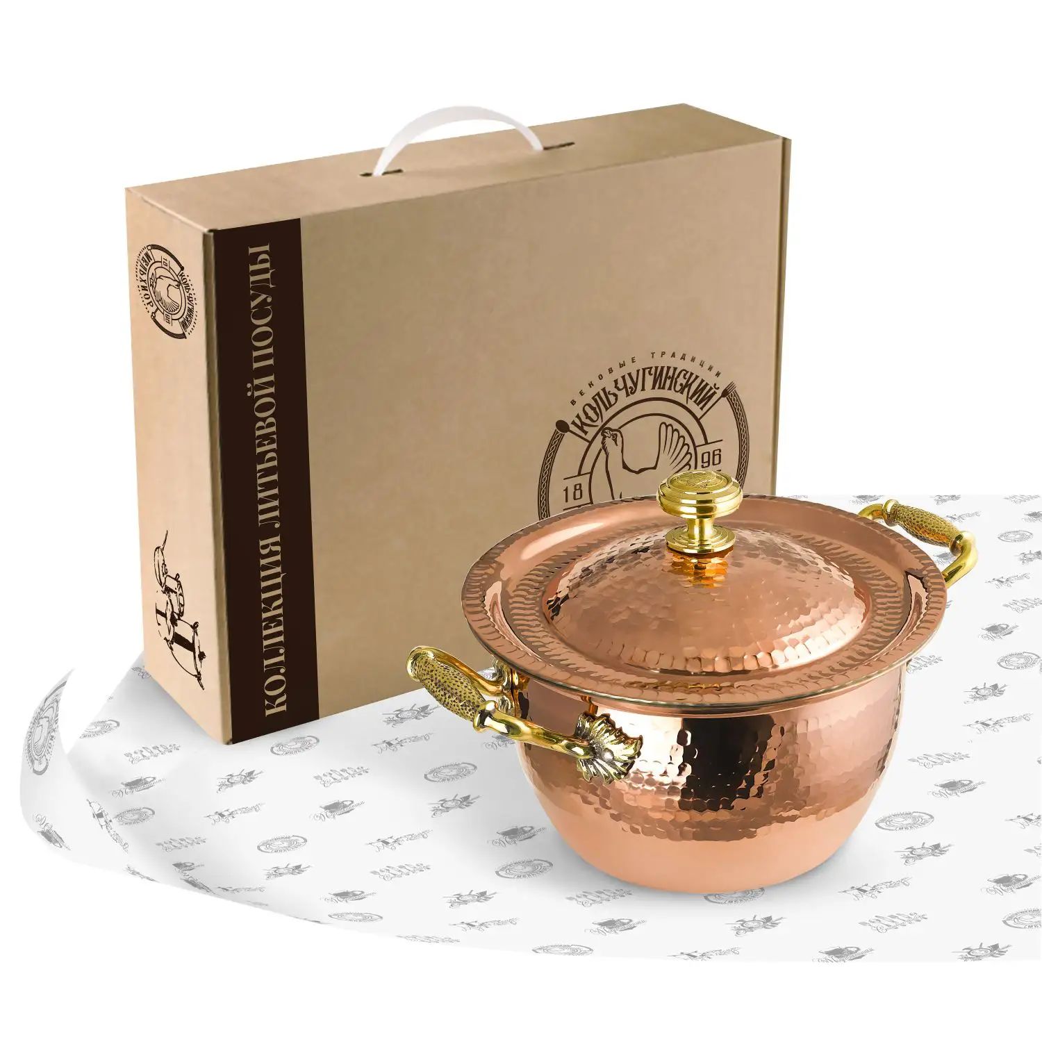 Кастрюля с крышкой Кольчугинский Мельхиор KM111726