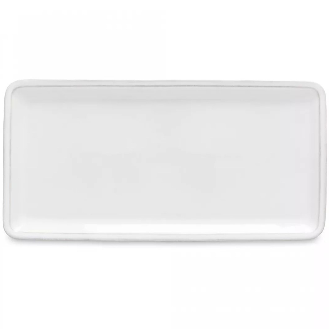 Блюдо прямоугольное Costa Nova Friso Rectangular Platter FIR311-WHI