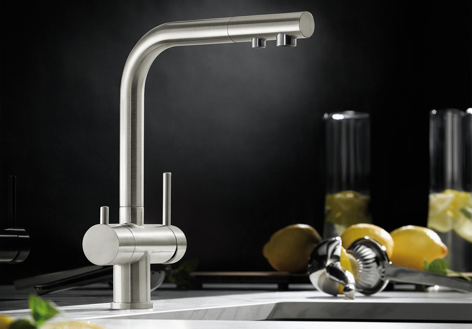 Кухонный смеситель Blanco Fontas II Galvanic Chrome 525137