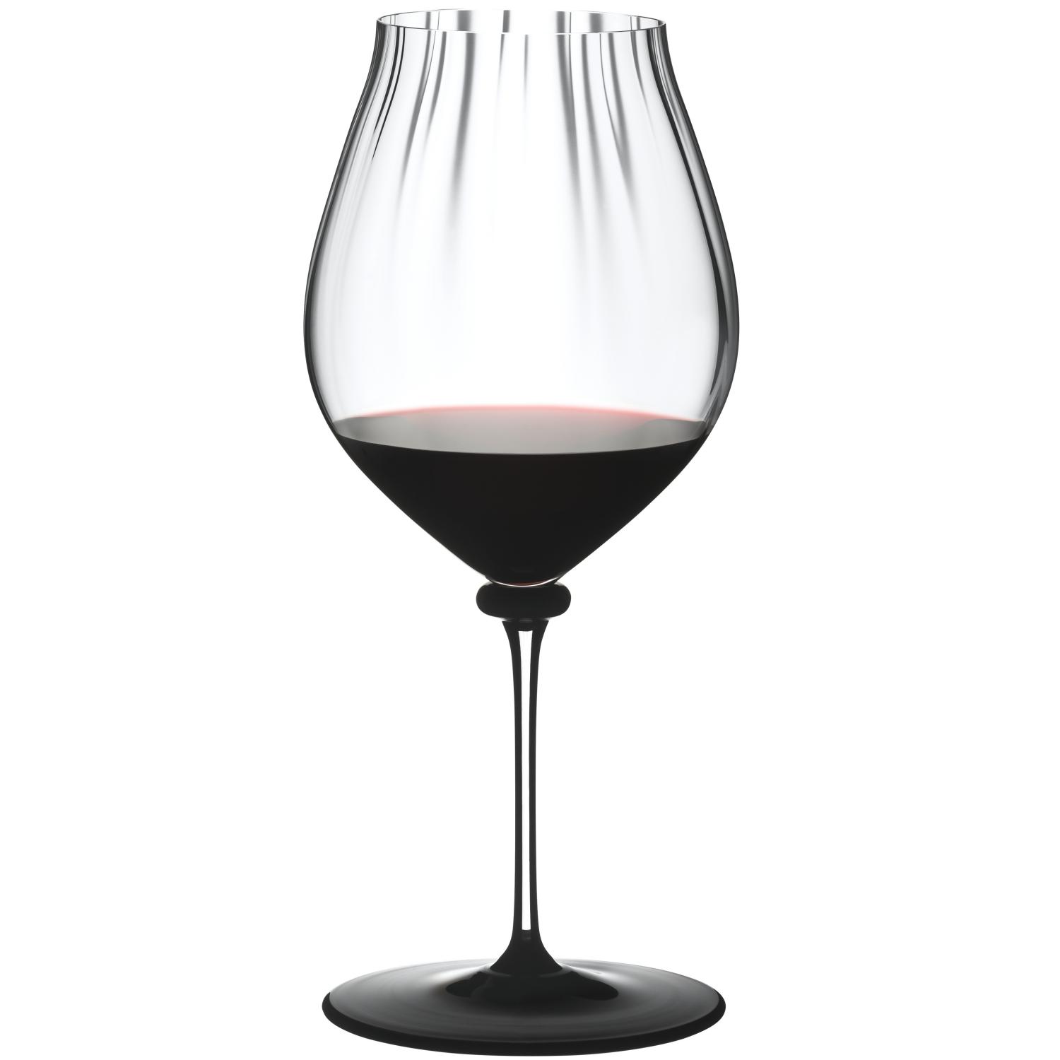 Бокал для красного вина RIEDEL Fatto A Mano Performance Pinot Noir Black Base 830 мл (арт. 4884/67N)