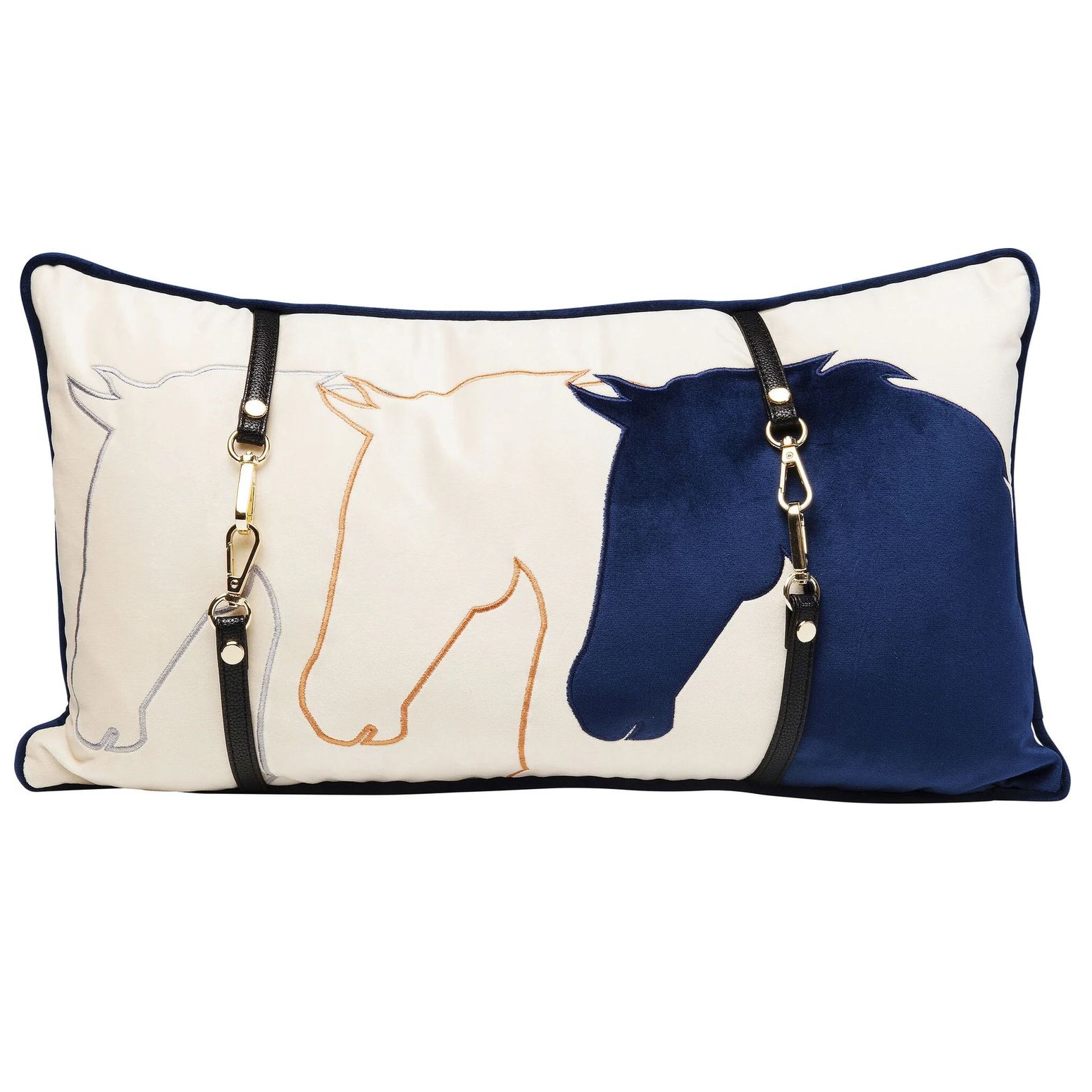 Подушка KARE Kissen Horsefaces 51166