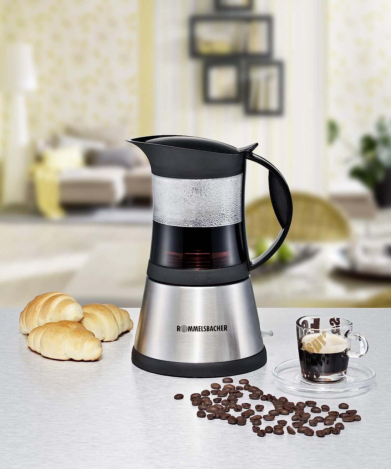 Кофеварка гейзерная Rommelsbacher EKO 376/G