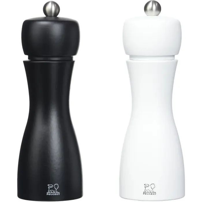 Набор мельниц Peugeot Duo Tahiti Pepper & Salt Mill Set Noir & Blanc 2/24260