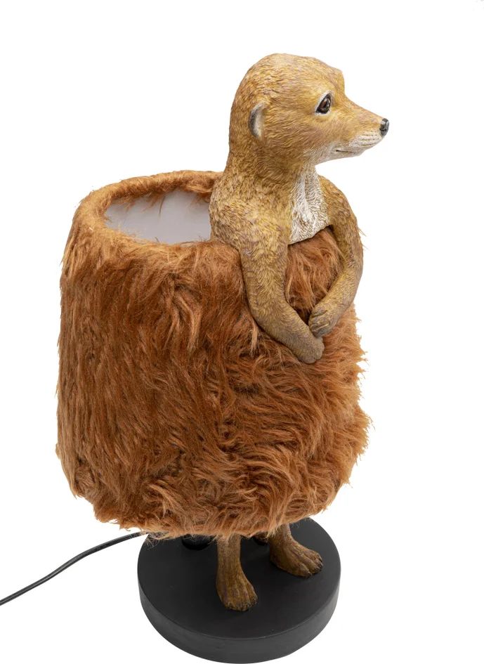 Настольная лампа KARE Tischleuchte Animal Meerkat Fur 56772