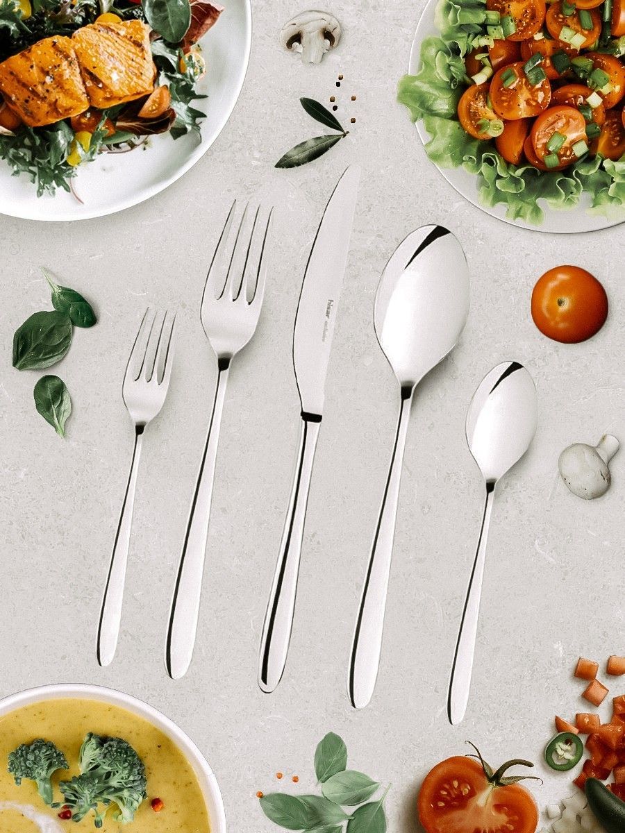 Набор десертных приборов Hisar Side H64233