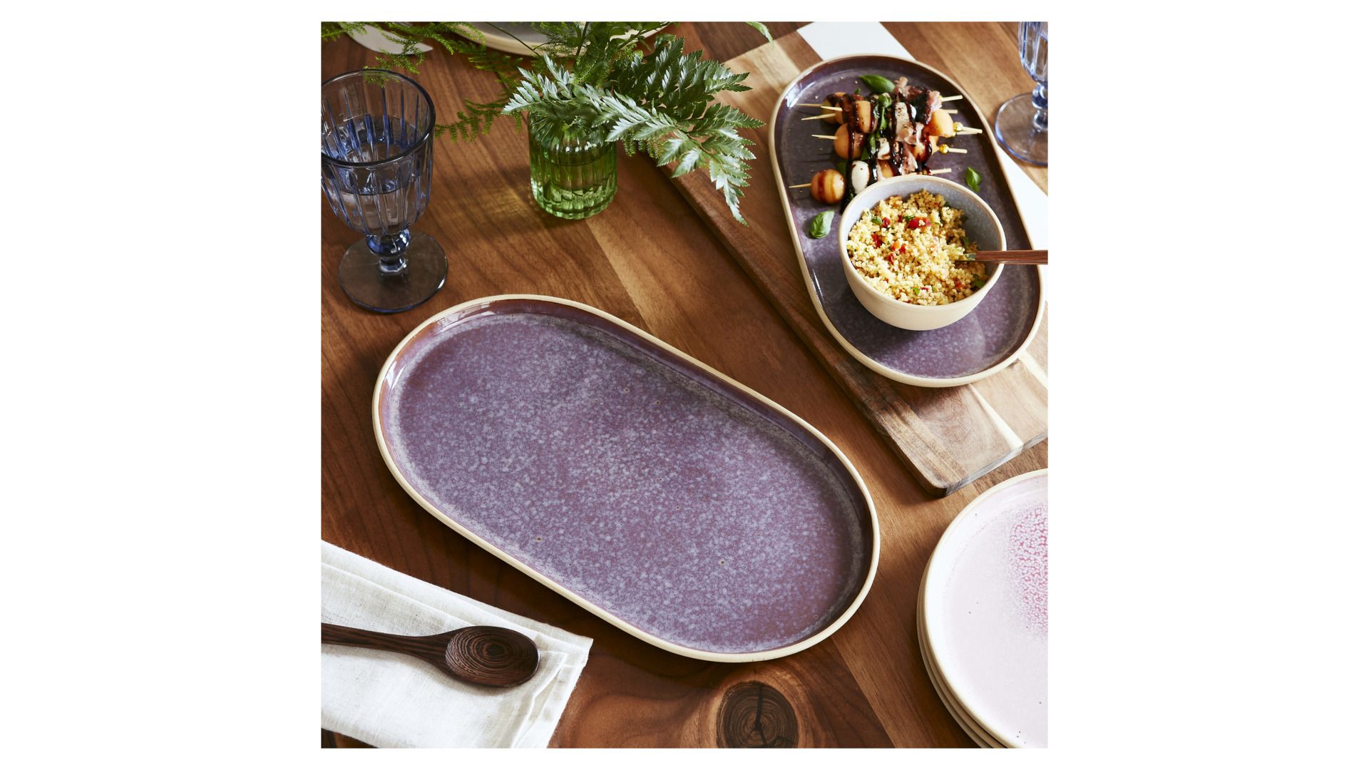 Блюдо овальное Portmeirion Minerals Amethyst MNAM79444-XW