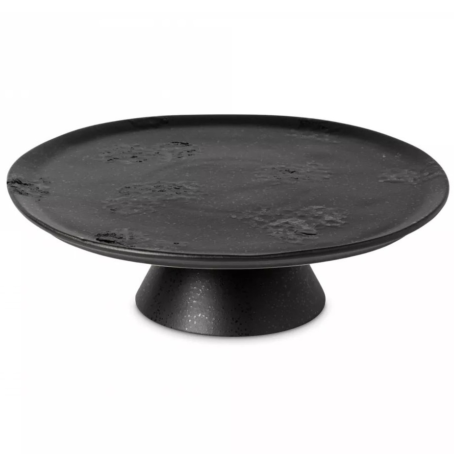 Блюдо на ножке Costa Nova Boutique Footed Plate LSP284-BKM