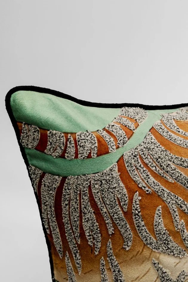 Подушка KARE Kissen Tiger Love Mint 57273