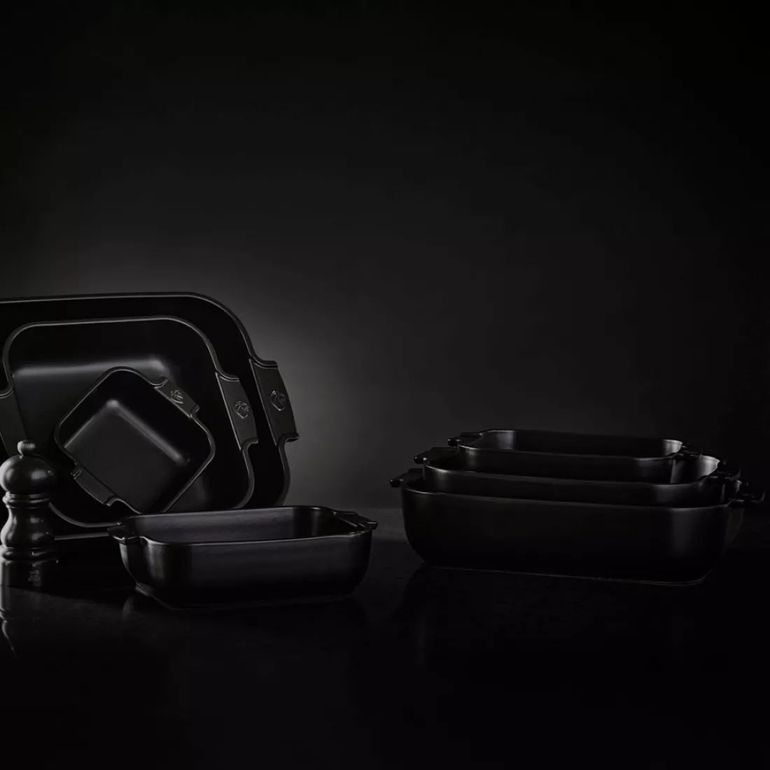 Форма для запекания Peugeot Satin Black 61562