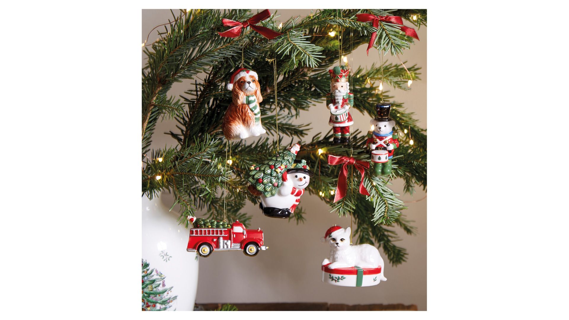 Фигурка Spode Christmas Tree Nutcracker Ornament XTFI9231-XP