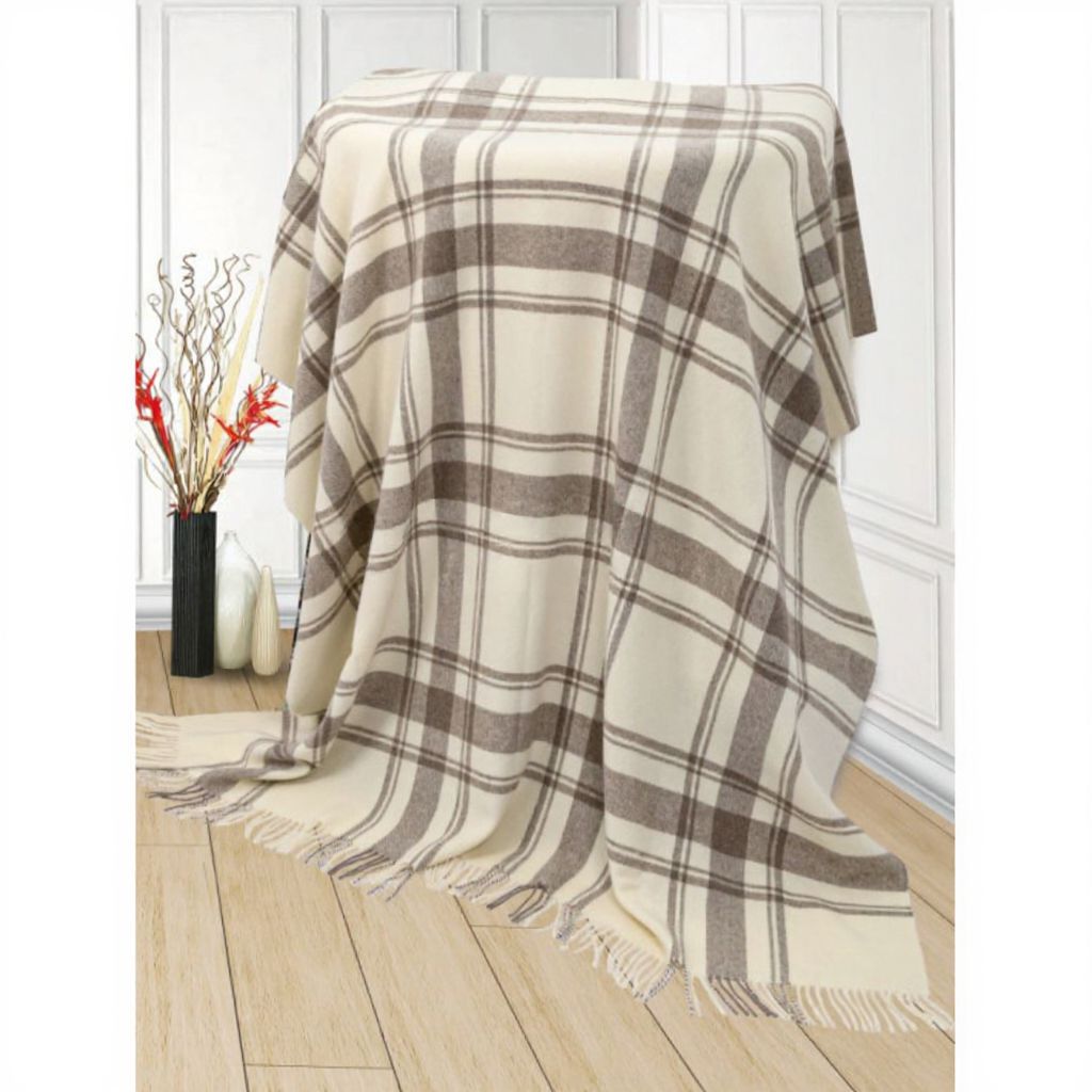 Плед Servalli Scotia Plaid Bianco SRV/441269