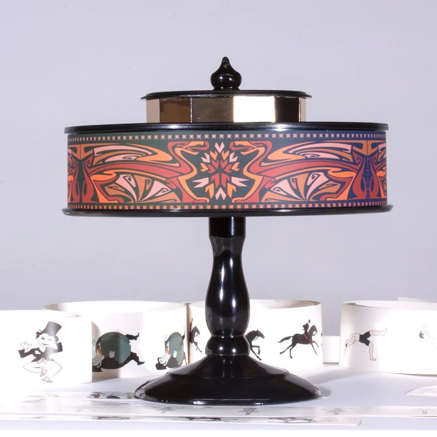 Праксиноскоп Hemisferium Praxinoscopio Modernista Negro H74