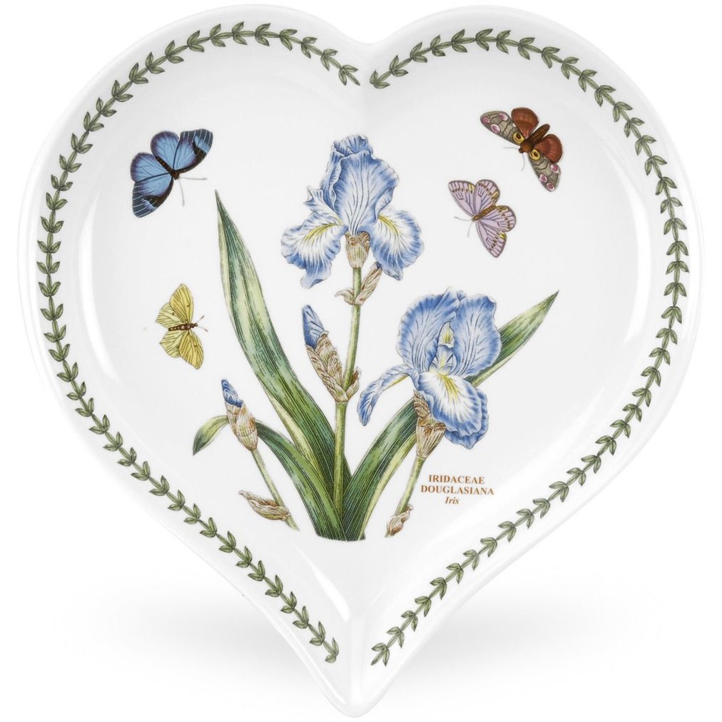 Блюдо-сердце Portmeirion Botanic Garden Iris BGID46200