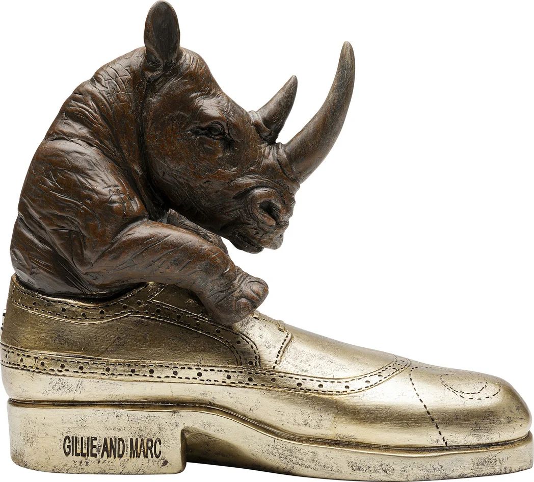 Фигурка KARE Deko Figur Rhino Shoe Fetish 56255