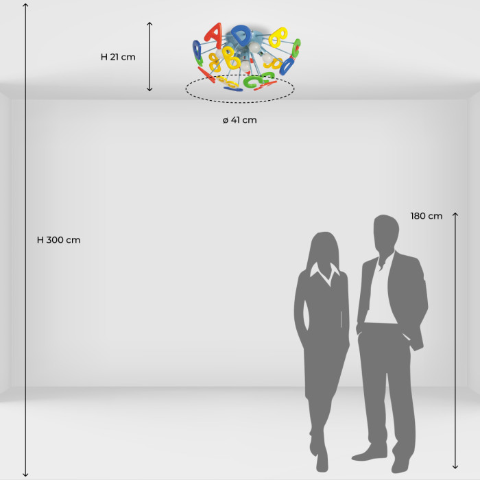 Люстра потолочная MW-Light Smile Ceiling Chandelier 365013705