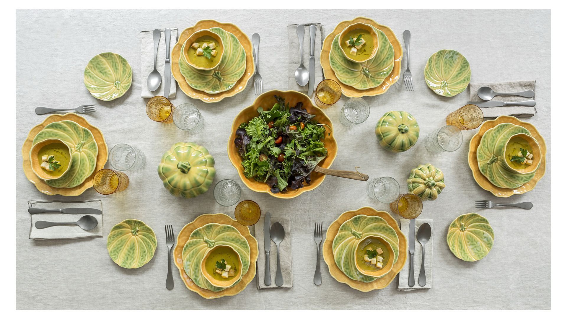 Салатник Bordallo Pinheiro Pumpkin Large Bowl 65022950