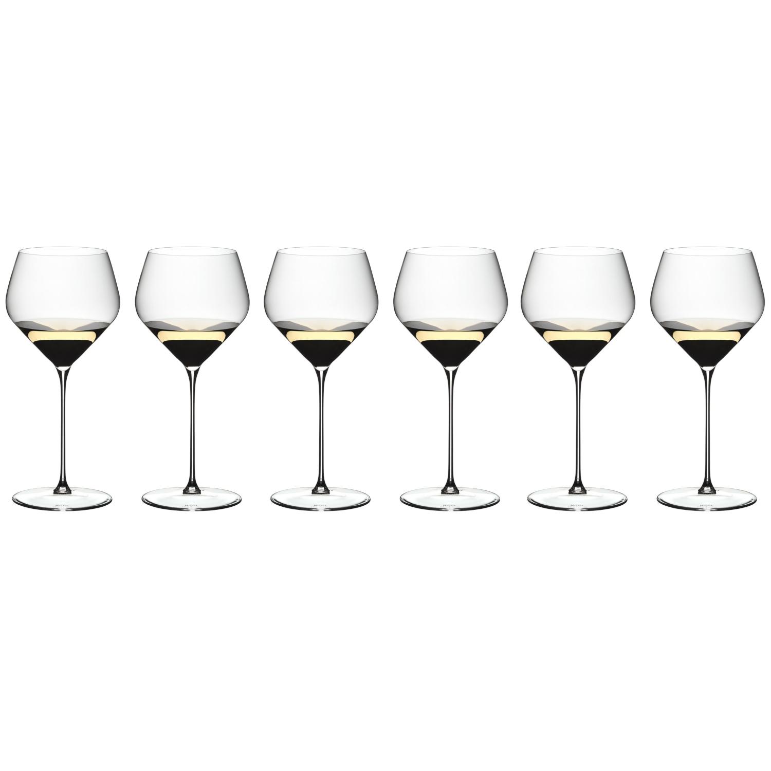 6 бокалов для белого вина RIEDEL Veloce Party Set Chardonnay 690 мл