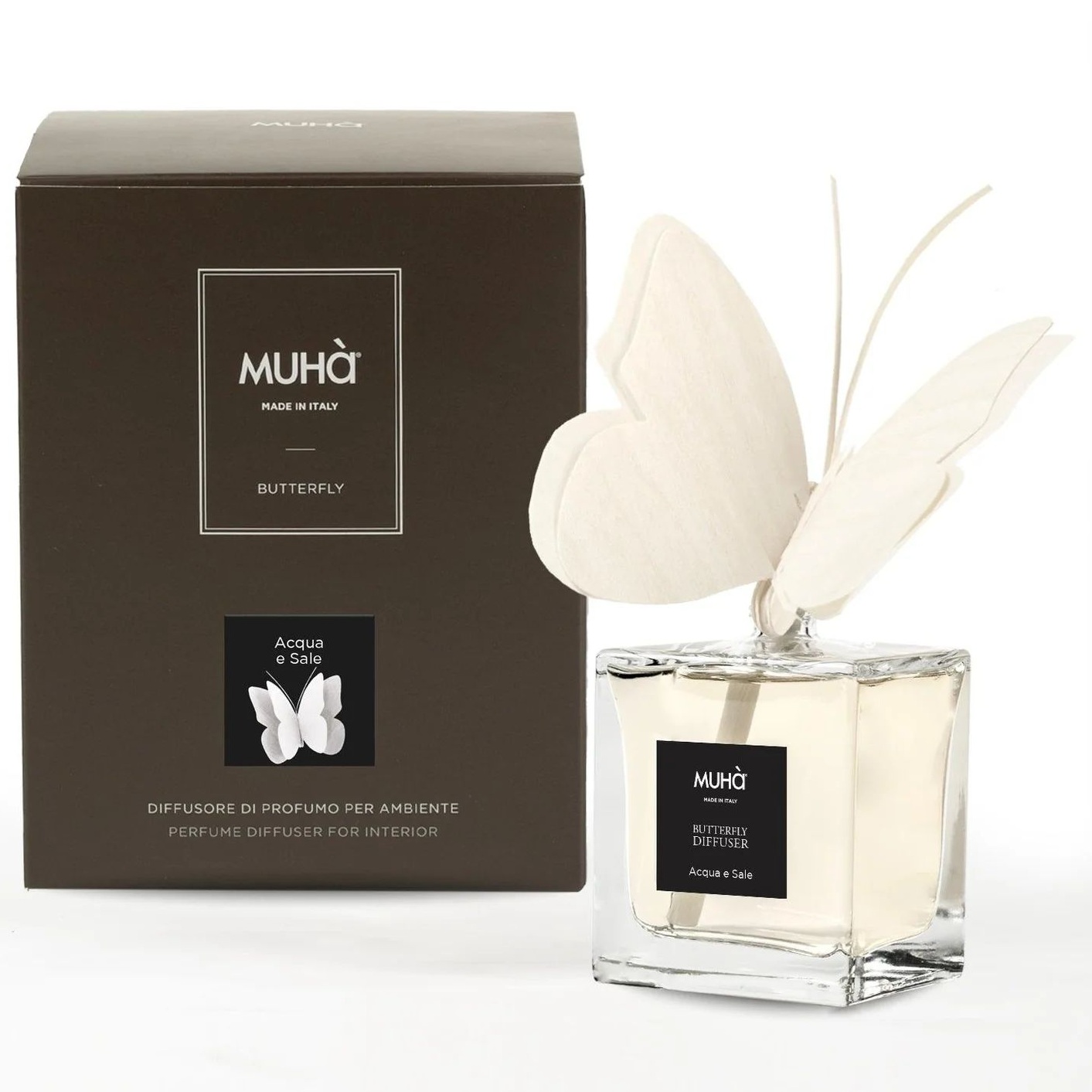 Ароматический диффузор Muhà Farfalla Acqua e Sale Profumazioni da Ambiente G06