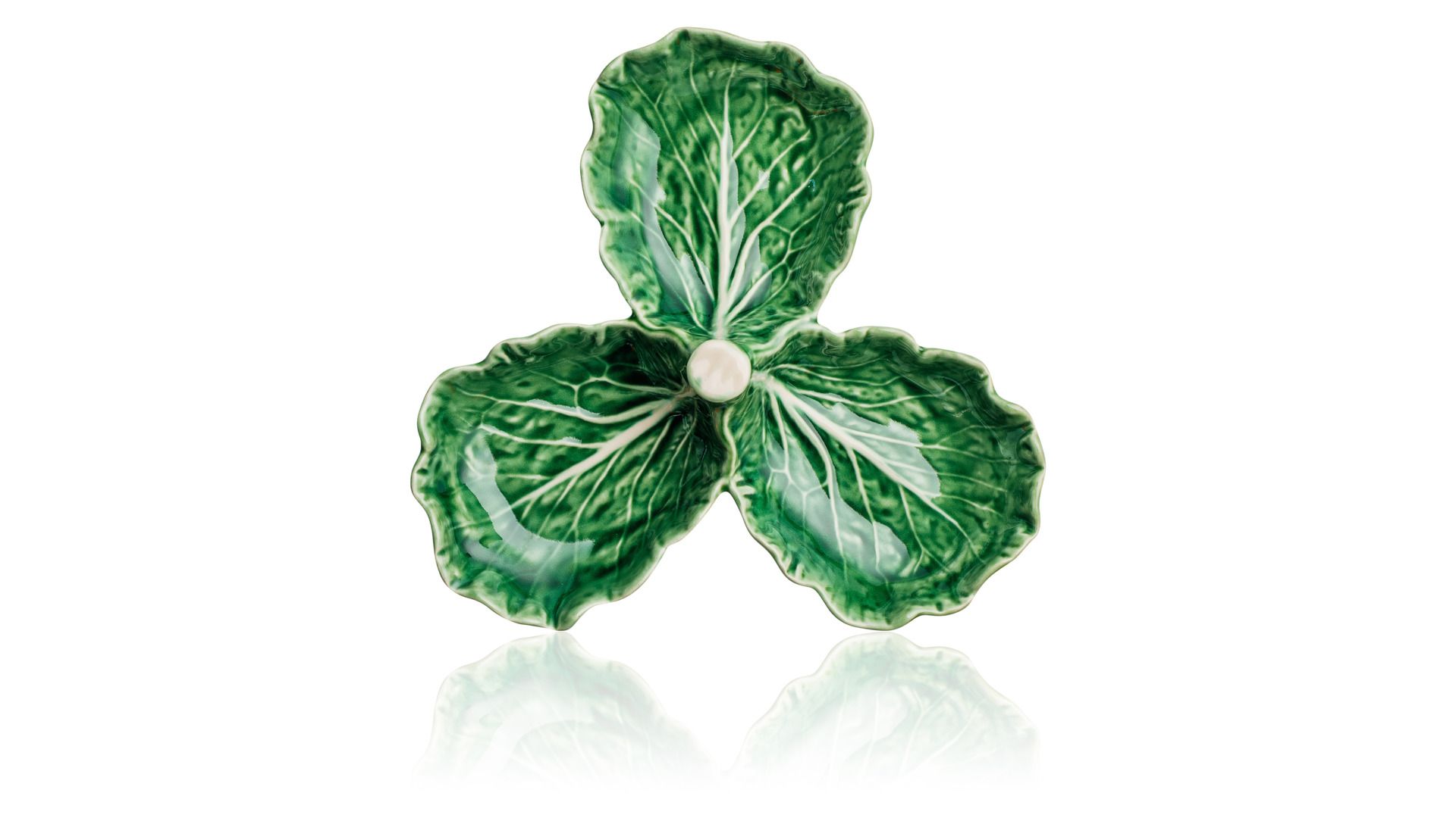 Менажница Bordallo Pinheiro Cabbage Olive Dish 65000578