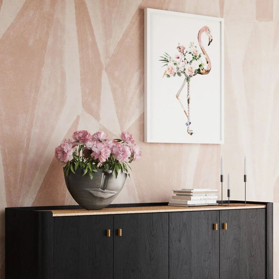 Ваза KARE Vase Half Face Anthrazit 53914