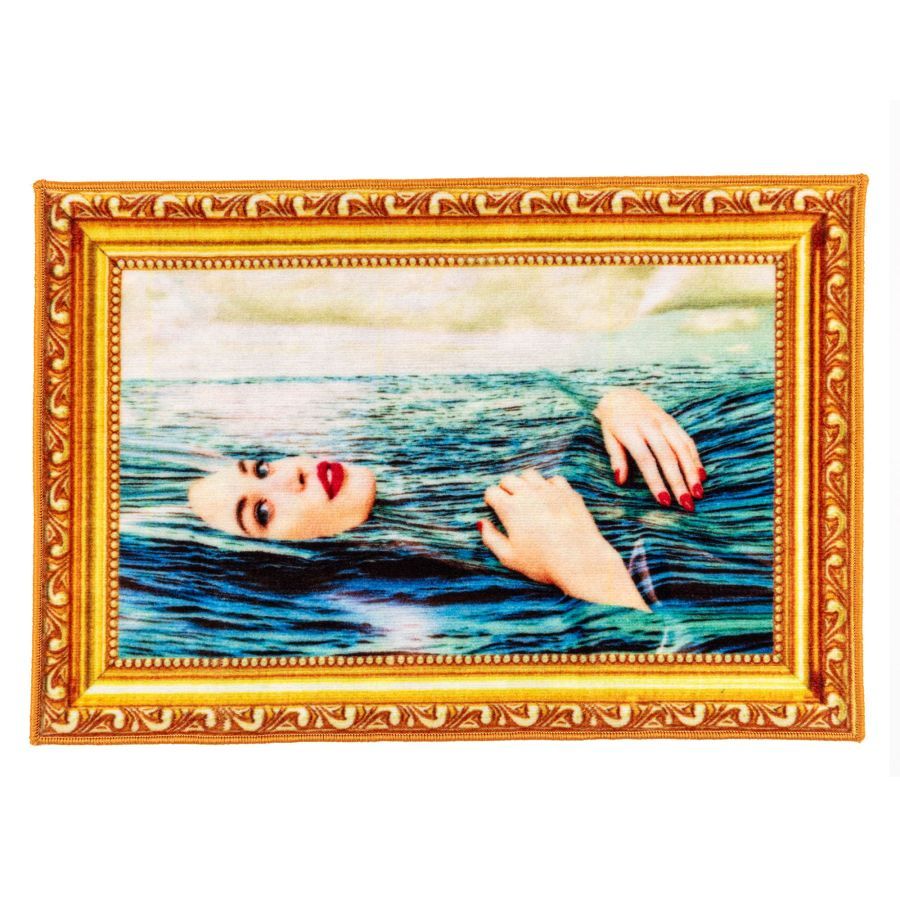 Коврик Seletti Toiletpaper Mat Seagirl 18193