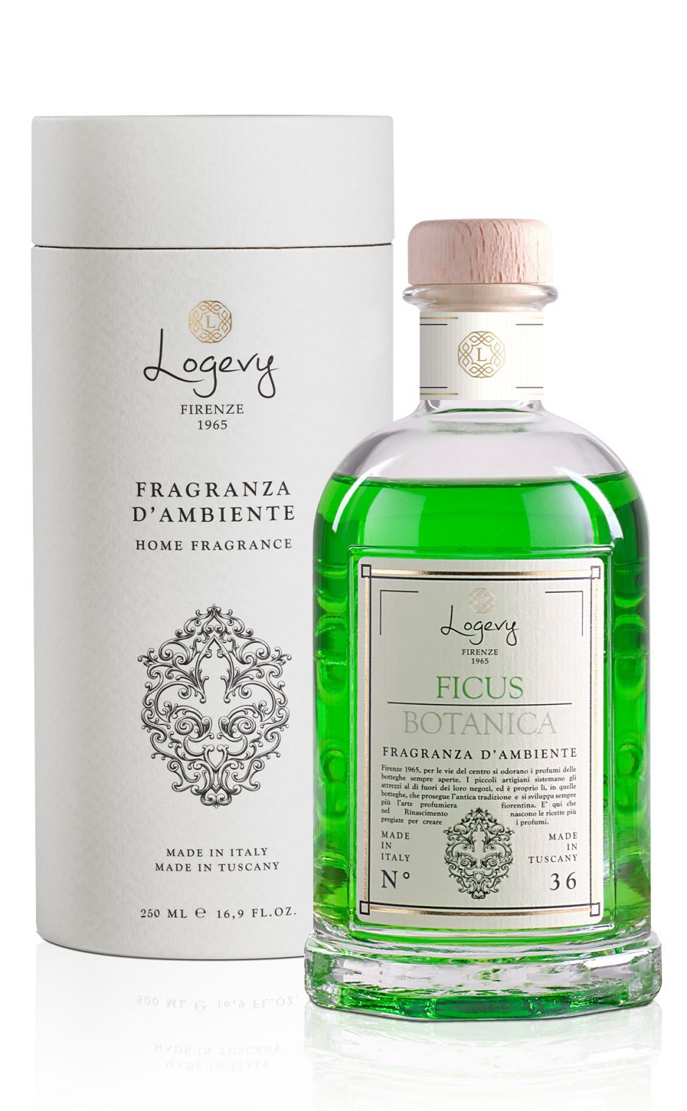 Ароматический диффузор Logevy Firenze 1965 Ficus Botanica Fragranza d'Ambiente LOG0181