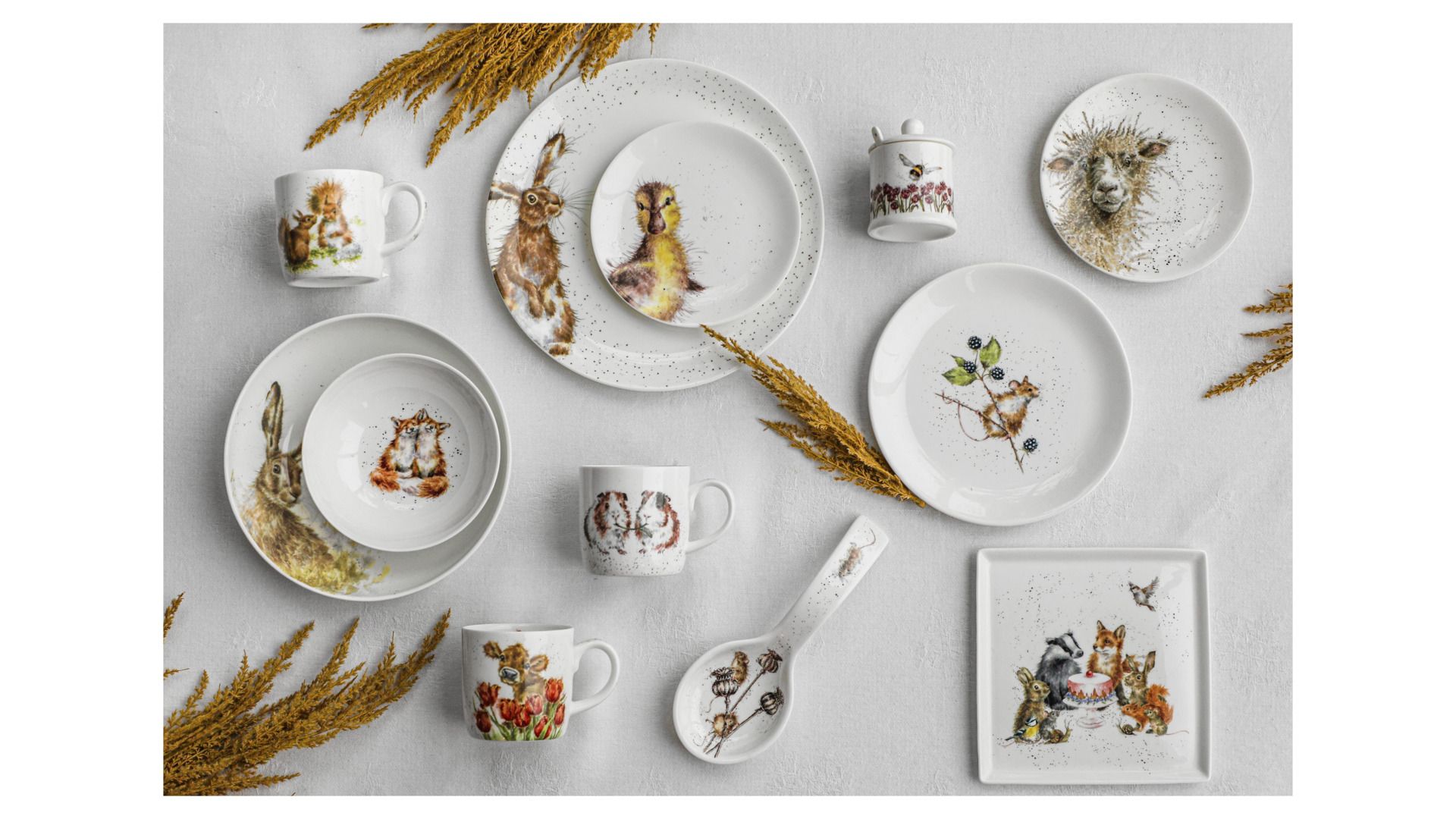 Кружка Royal Worcester Wrendale Designs Squirrels Friends Mug MMOT5629-XT-1