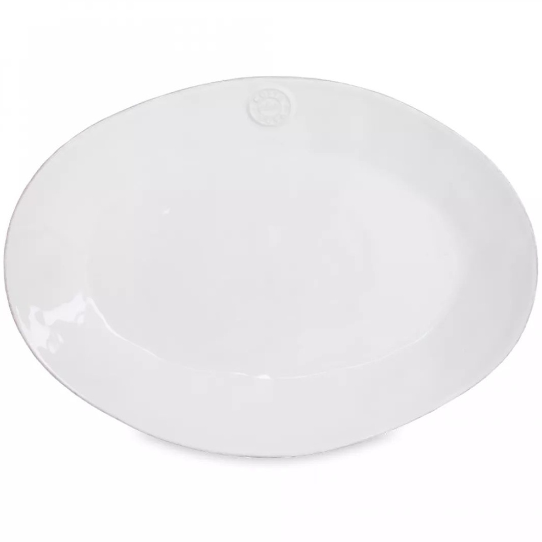 Блюдо овальное Costa Nova Nova Oval Platter NOA401-WHE