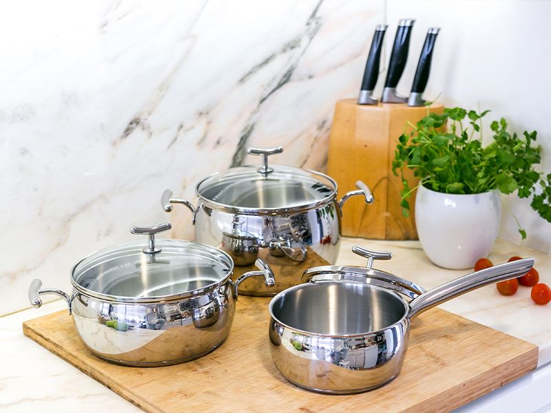 Кастрюля с крышкой Silampos Yumi Glass Stockpot 636122VJ6616