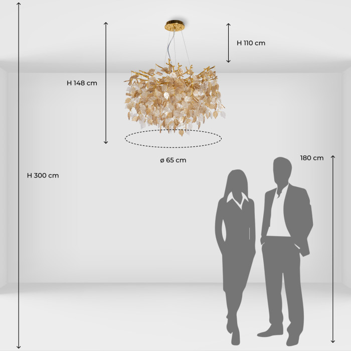 Люстра подвесная MW-Light Lima Hanging Chandelier 467014208
