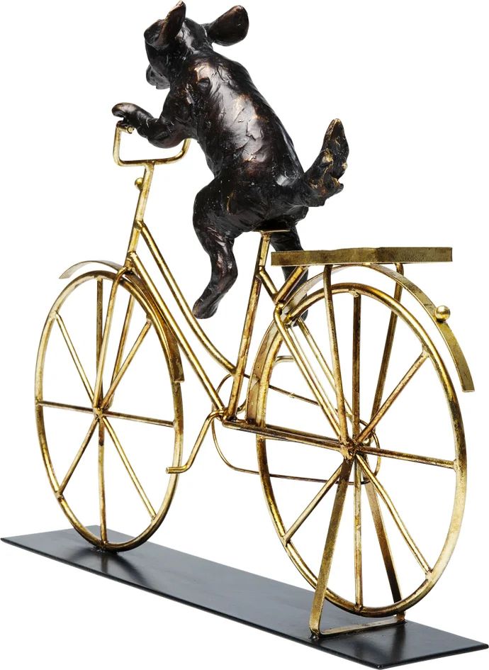 Фигурка KARE Deko Objekt Dog With Bicycle 63921