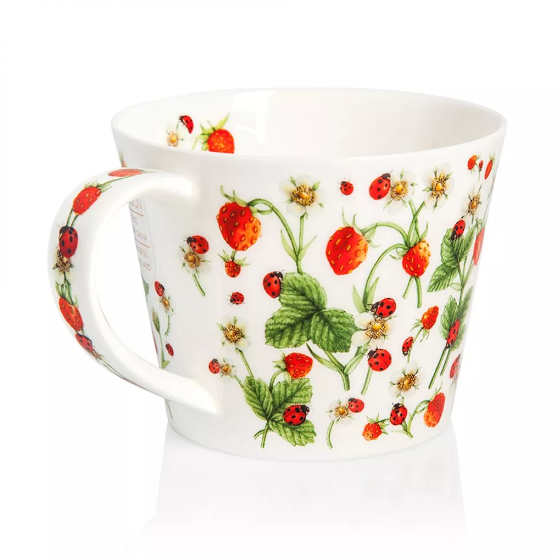 Чашка чайная с блюдцем Dunoon Islay Strawberries 78630081