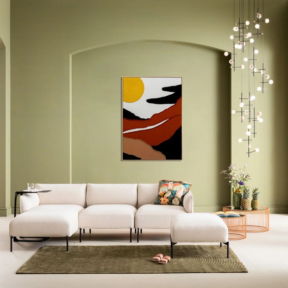 Картина KARE Leinwandbild Artistic Sunrise Knitted 57005