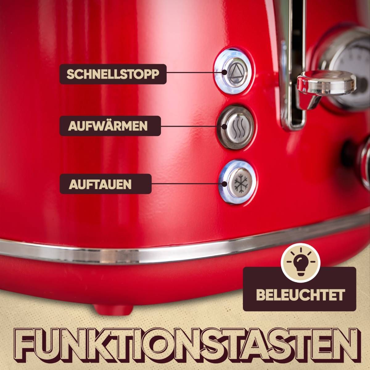 Тостер Proficook PC-TA 1193 rot