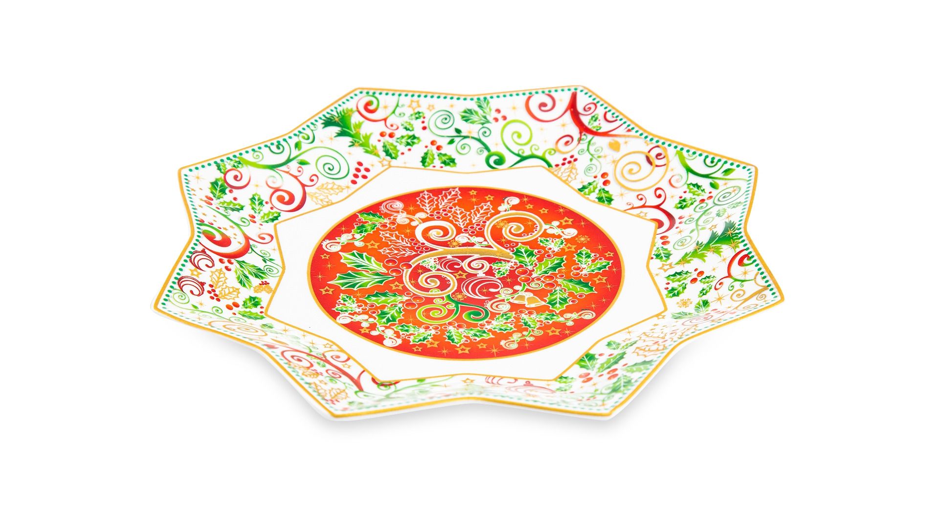 Блюдо сервировочное Lamart Palais Royal Christmas Mistletoe 23040
