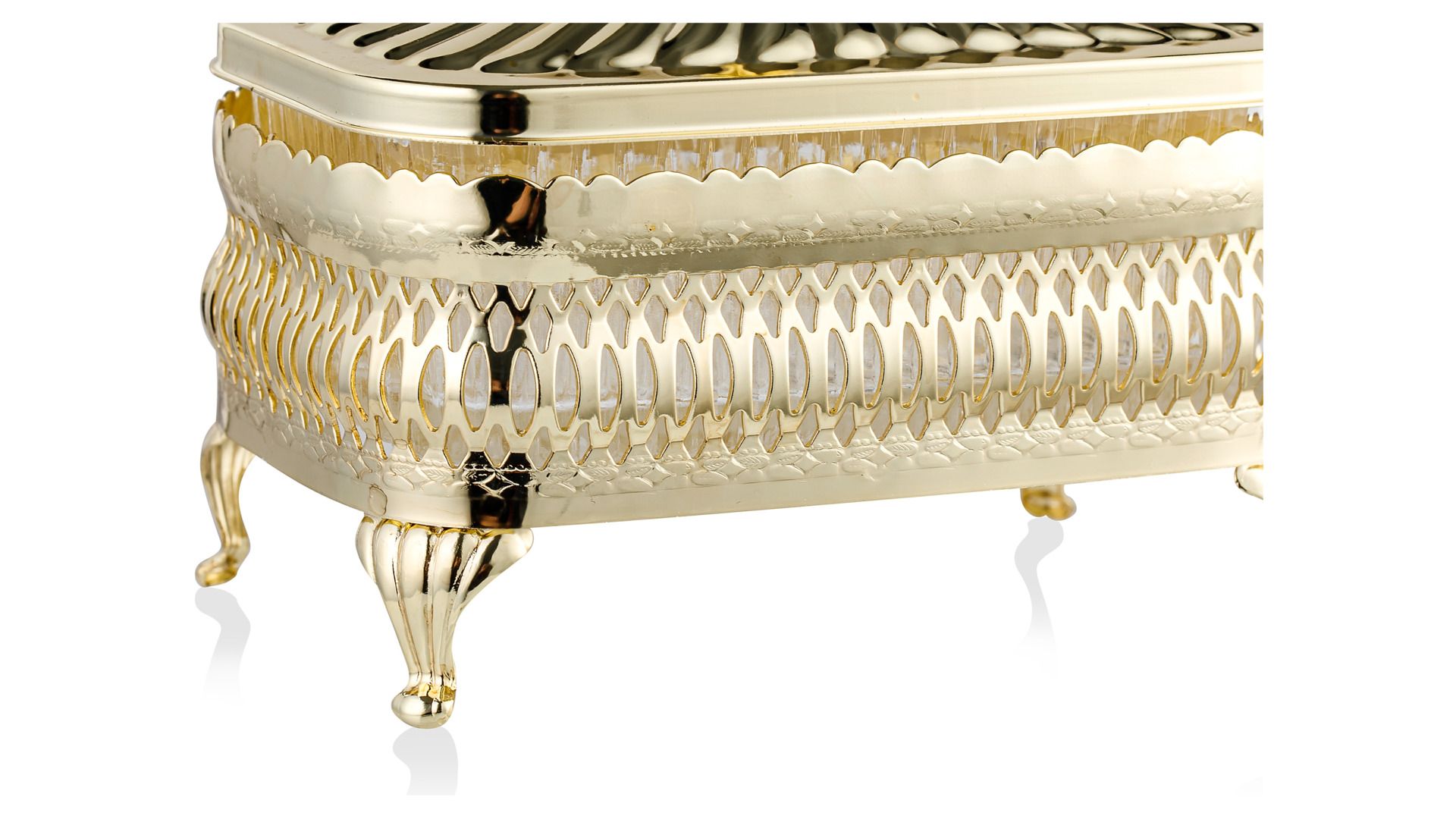 Маслёнка Queen Anne Golden Butter Dish 4/4904